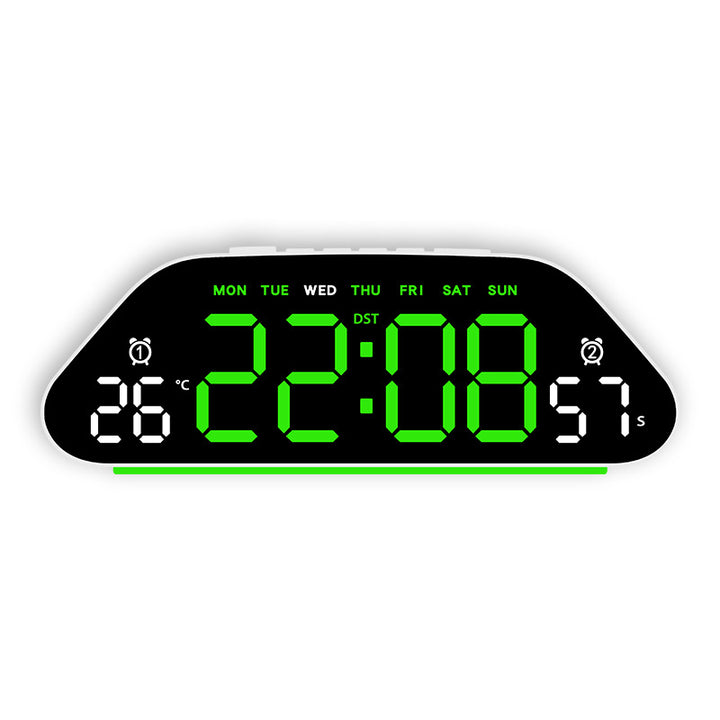 Digital Multifunctional Alarm Clock with Temperature and Date Display Bowlift