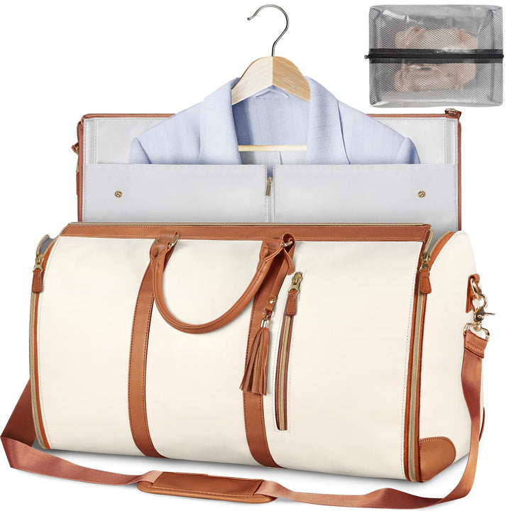 Stylish travel bag with integrated suit compartment Bowlift