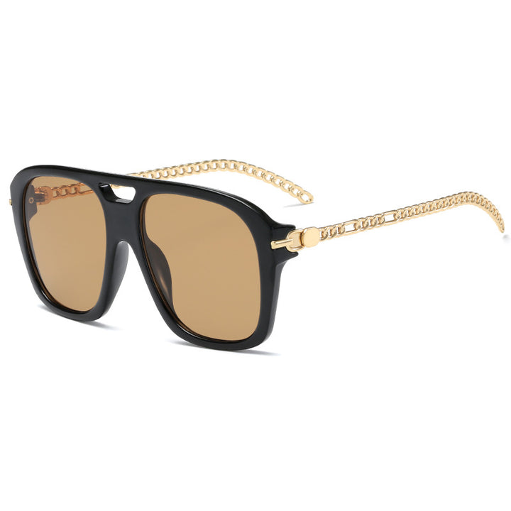 Ladies Luxurious Sunglasses with Unique Chain Frame Bowlift