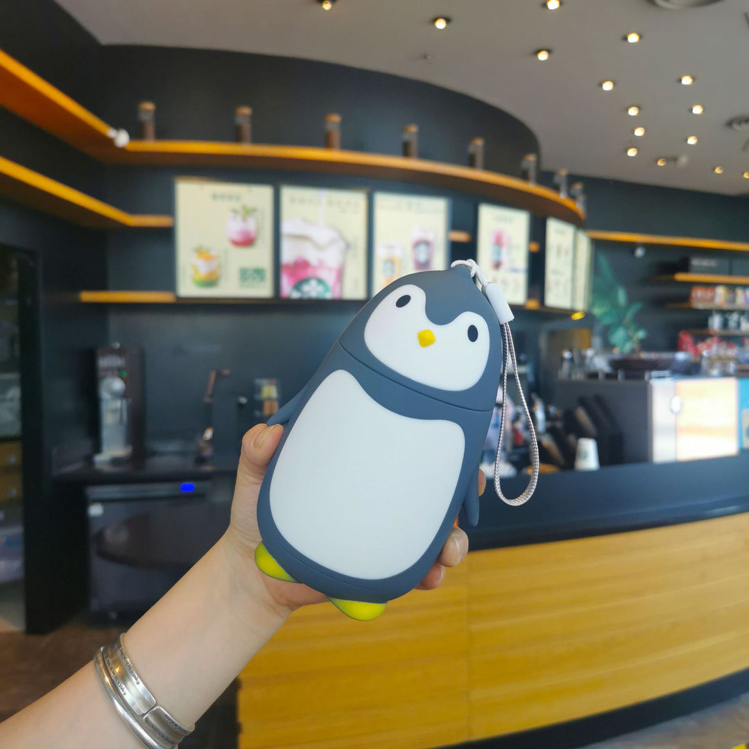 Ladies Insulated Water Bottle in Penguin Design Bowlift