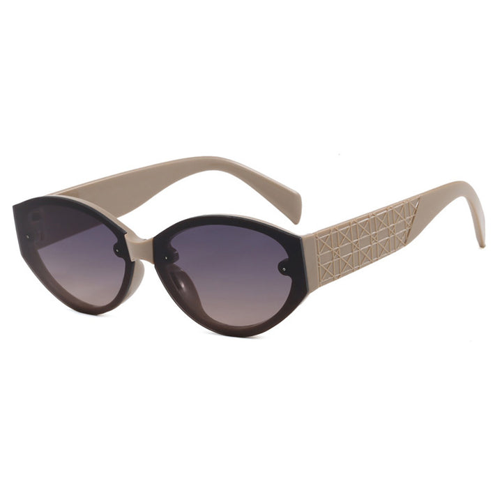 Ladies extravagant Cat-Eye sunglasses with textured frame Bowlift