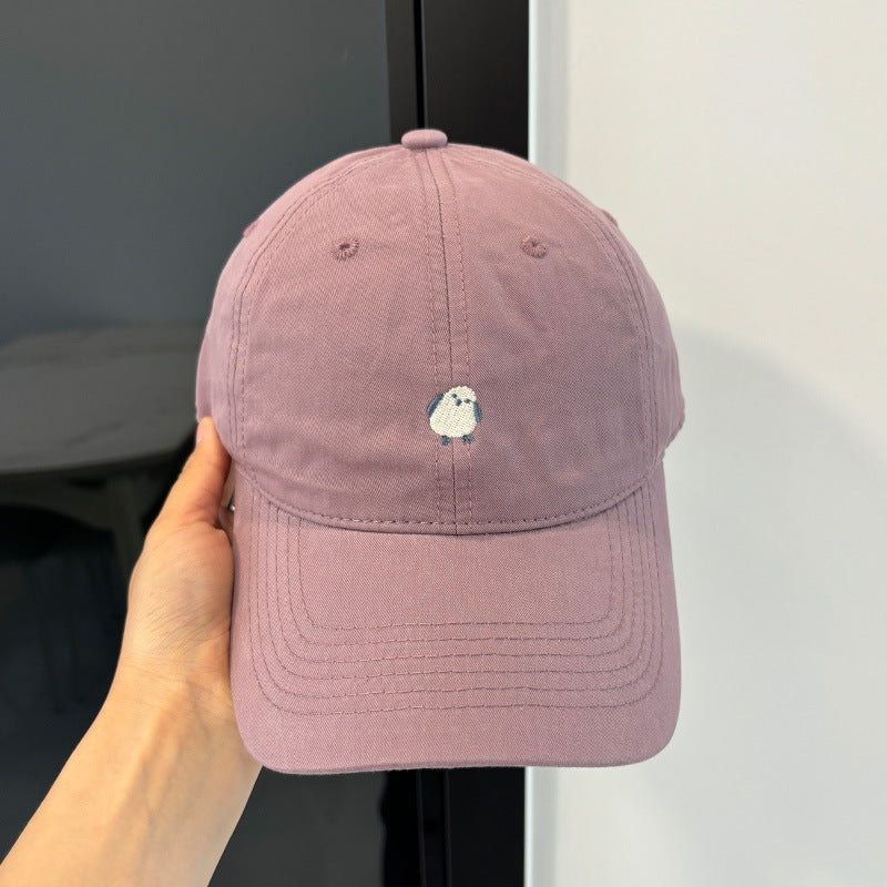 Cute Embroidered Animal Baseball Cap