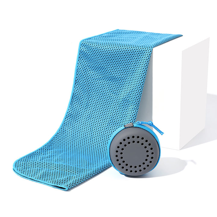 Ladies Cooling Microfiber Towel with Storage Case Bowlift