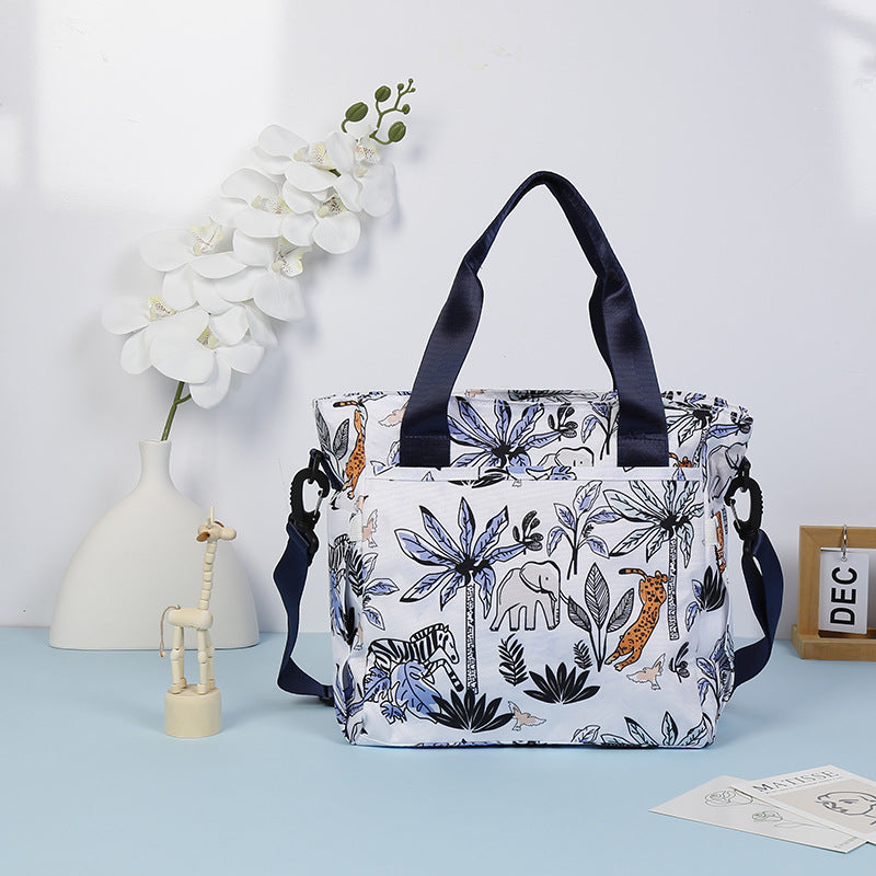 Stylish Animal Print Tote Bag Bowlift