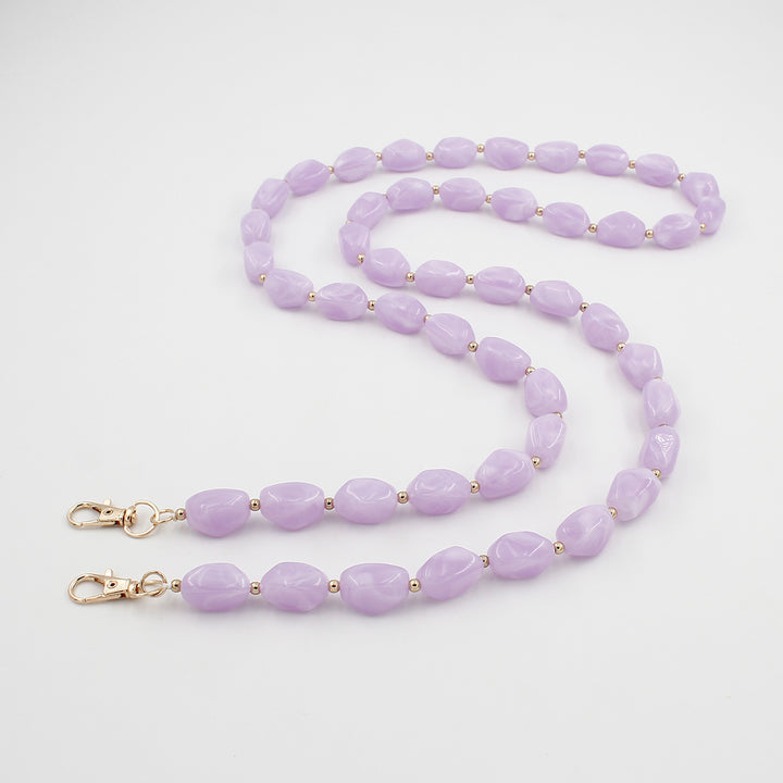 Elegant Beaded Eyewear Chain Bowlift