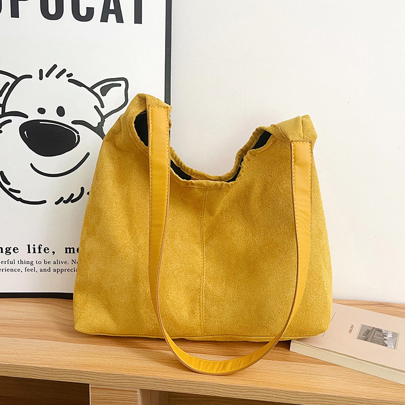 WoChic Suede Hobo Bag Bowlift