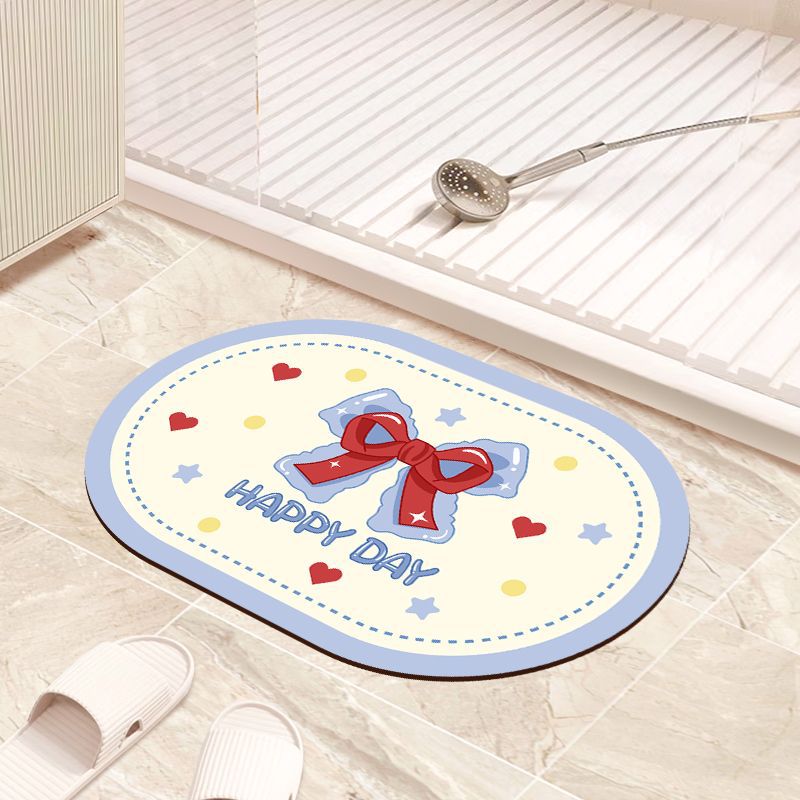 Decorative Bath Mat Bowlift