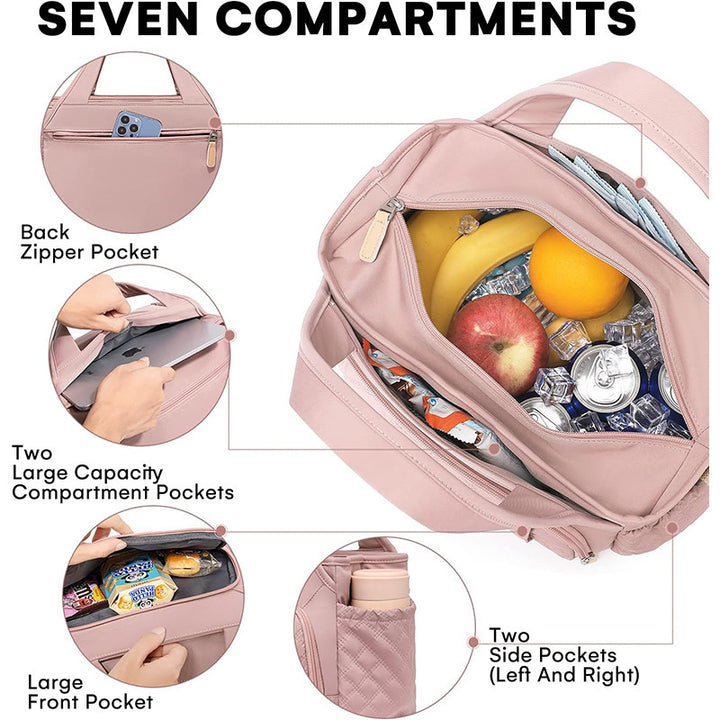 Fashionable and Functional Tote Bag with Structured Design Bowlift