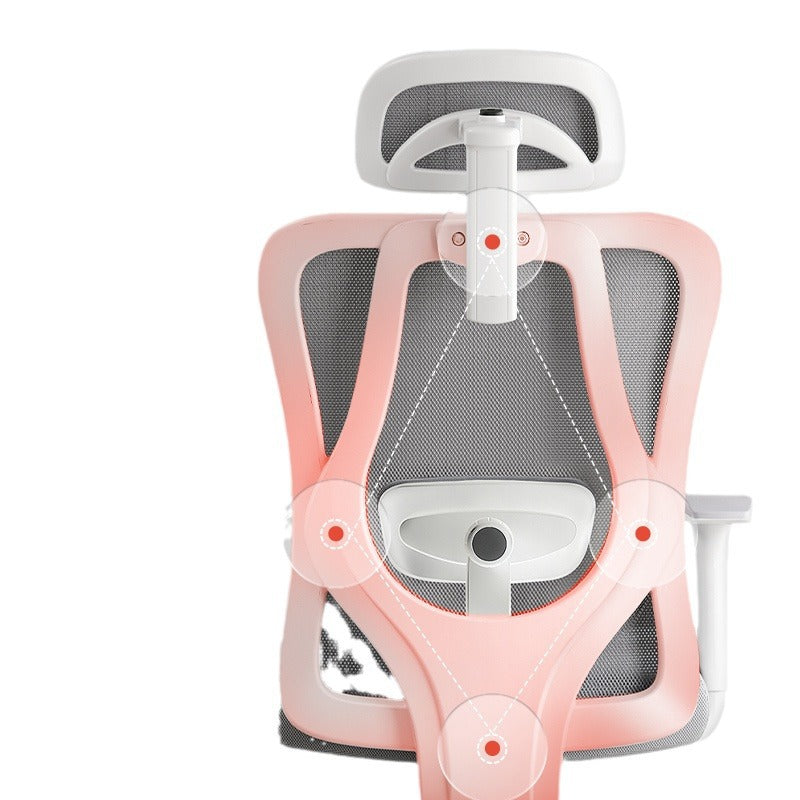 Adjustable Ergonomic Home Office Chair Bowlift