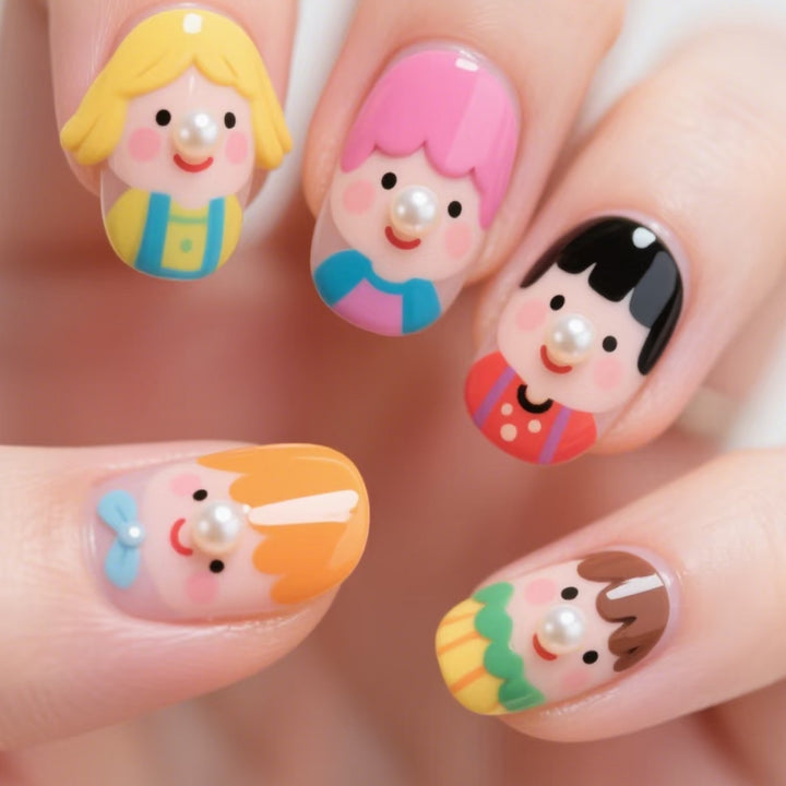 Fun Character Nail Art Bowlift