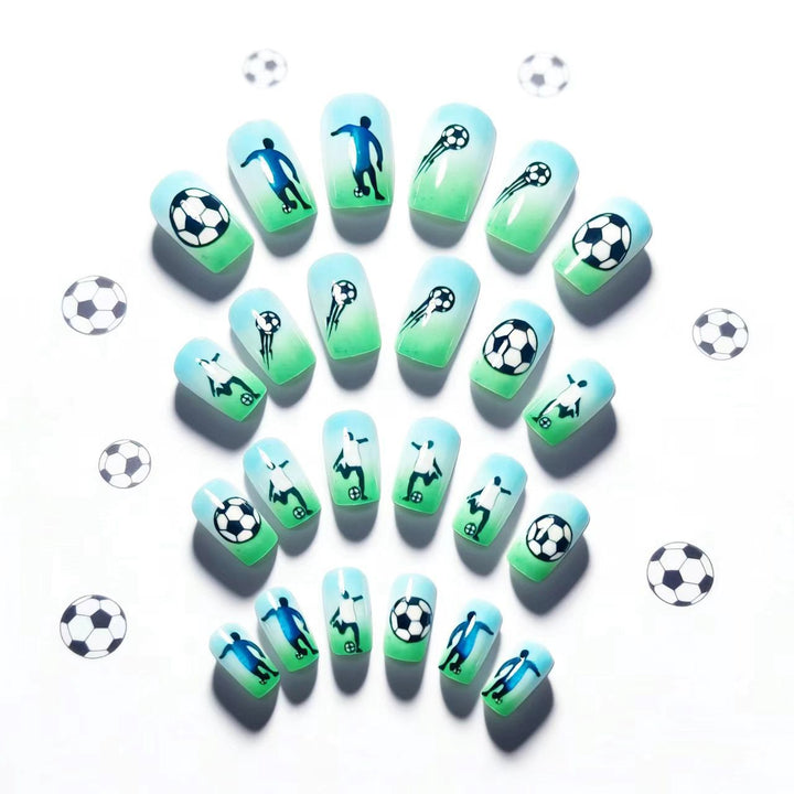Creative Football Nail Art Bowlift