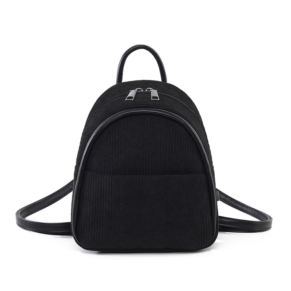 Corduroy Mini Backpack Bowlift