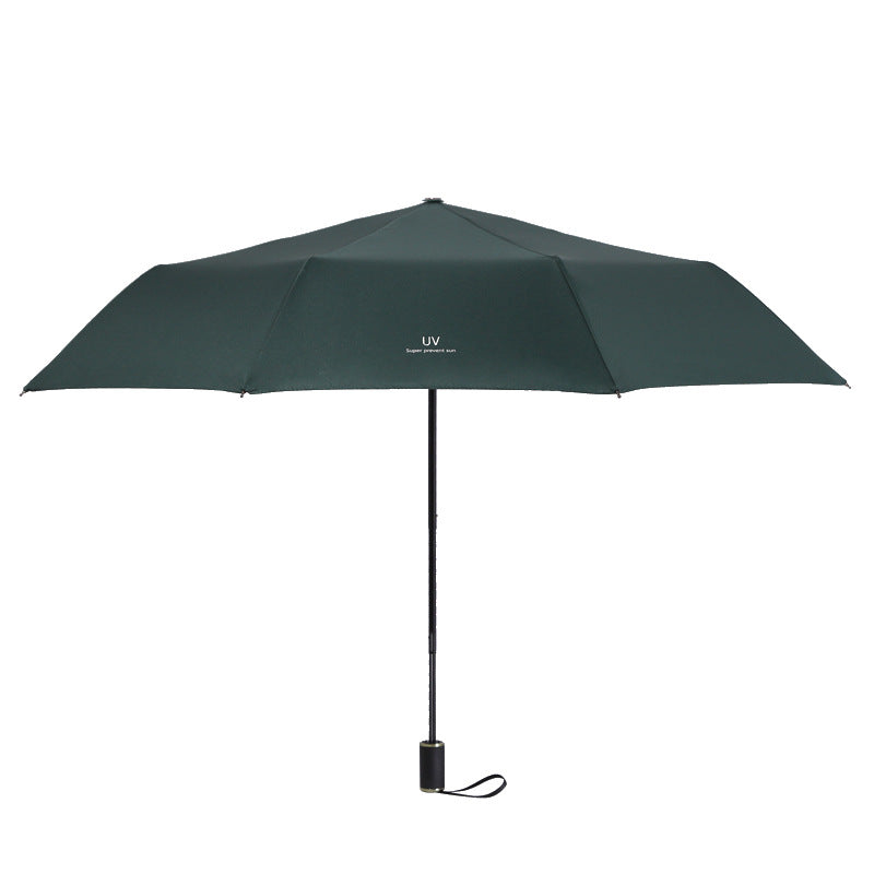 Women's Automatic Umbrella with Enhanced Sun Protection and Sturdy Frame Bowlift