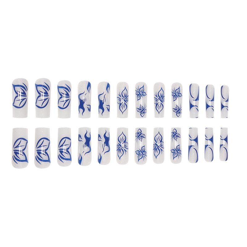 Floral-Inspired Stiletto Press-On Nails Bowlift