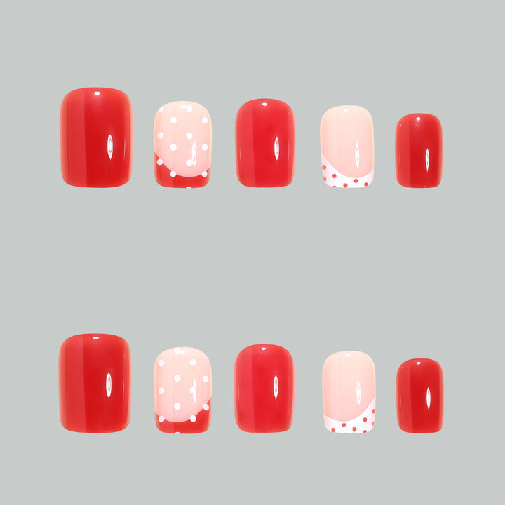 Creative French Tip Nail Art Set Bowlift