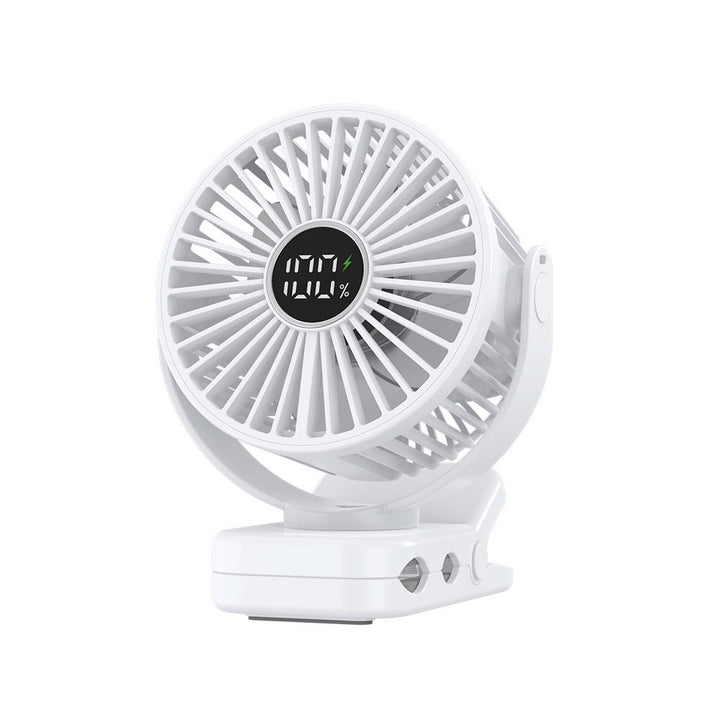 Unisex Rechargeable Clip-On Cooling Fan Bowlift