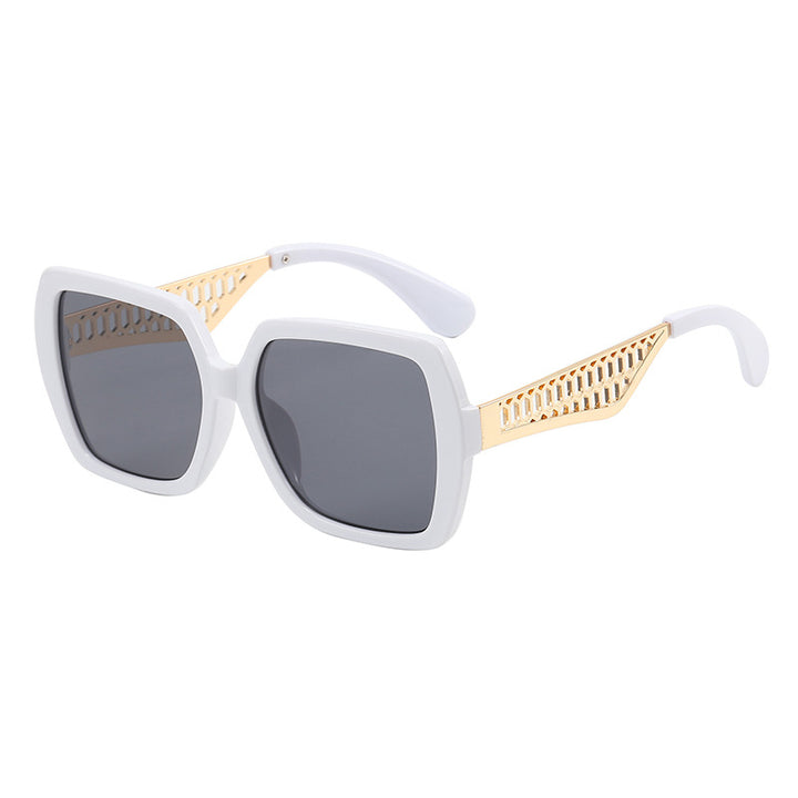 Women's Luxury Sunglasses with Fashionable Structured Frame Bowlift