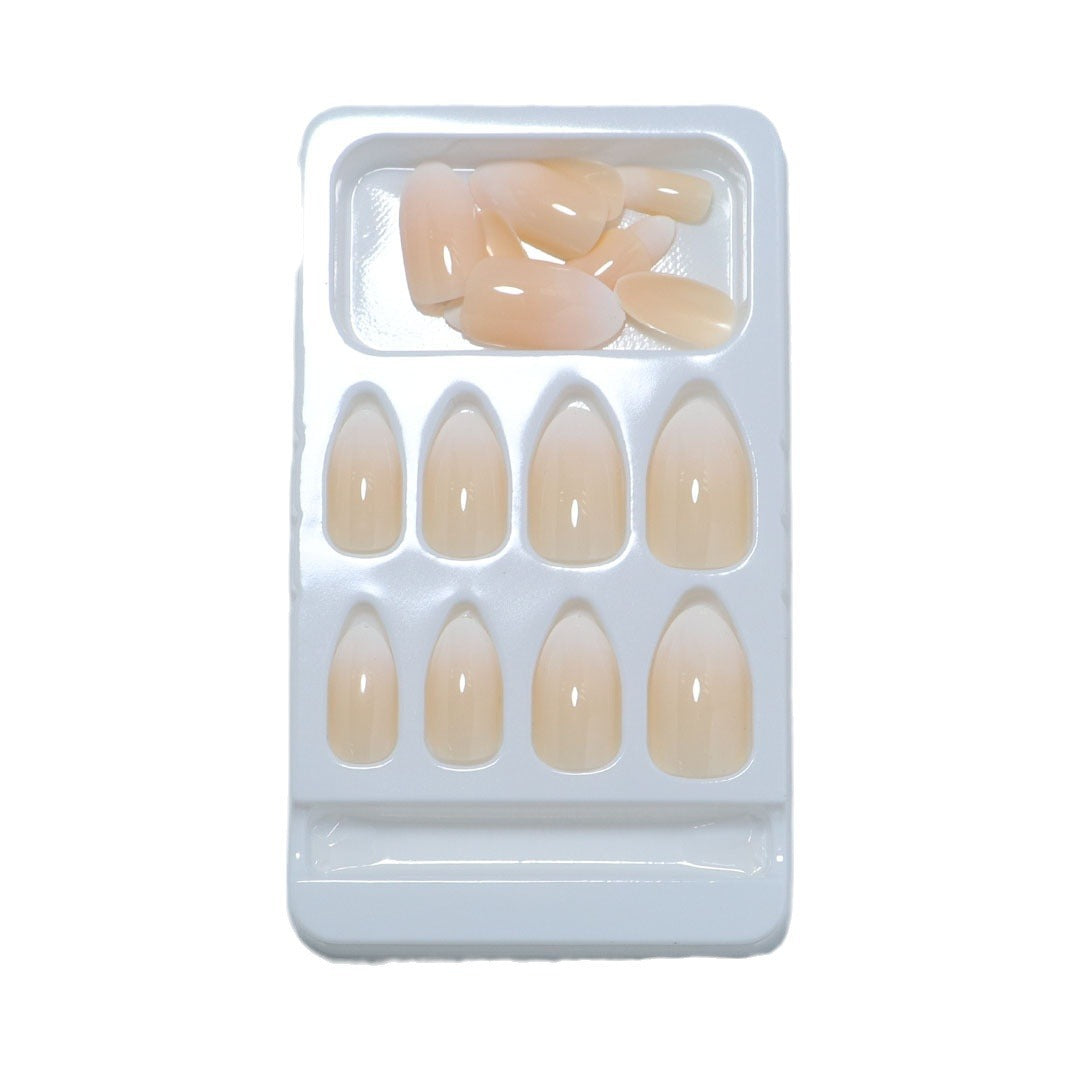 Elegant Almond-Shaped Press-On Nail Set Bowlift