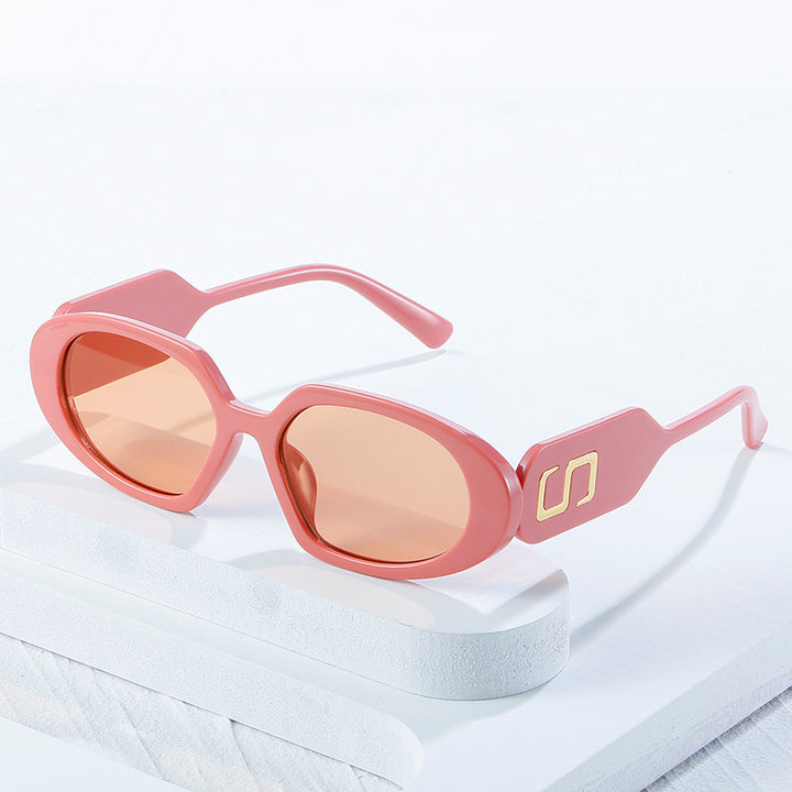 Chic Oversized Geometric Sunglasses Bowlift
