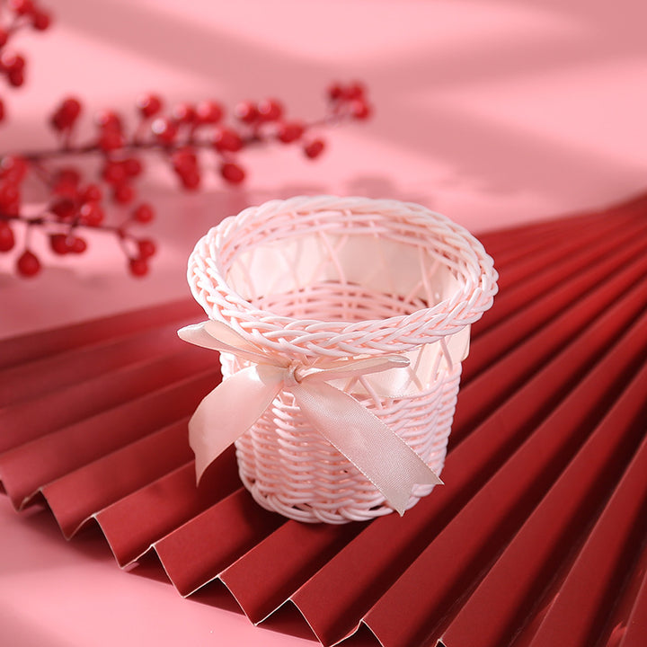 Decorative Woven Planter Basket Bowlift