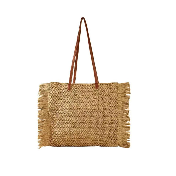 Elegant Raffia Shopping Bag Bowlift