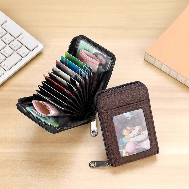 Compact Zippered Card Holder Bowlift