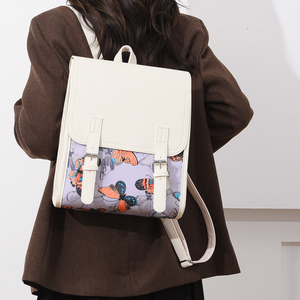 Stylish Butterfly Design Backpack Bowlift