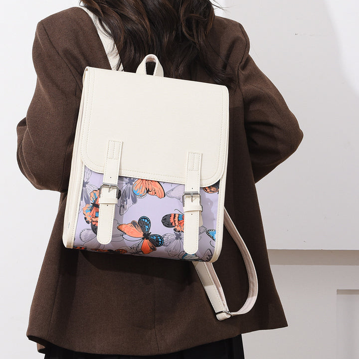 Stylish Butterfly Design Backpack Bowlift