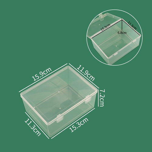 Transparent Organizer Storage Box Bowlift