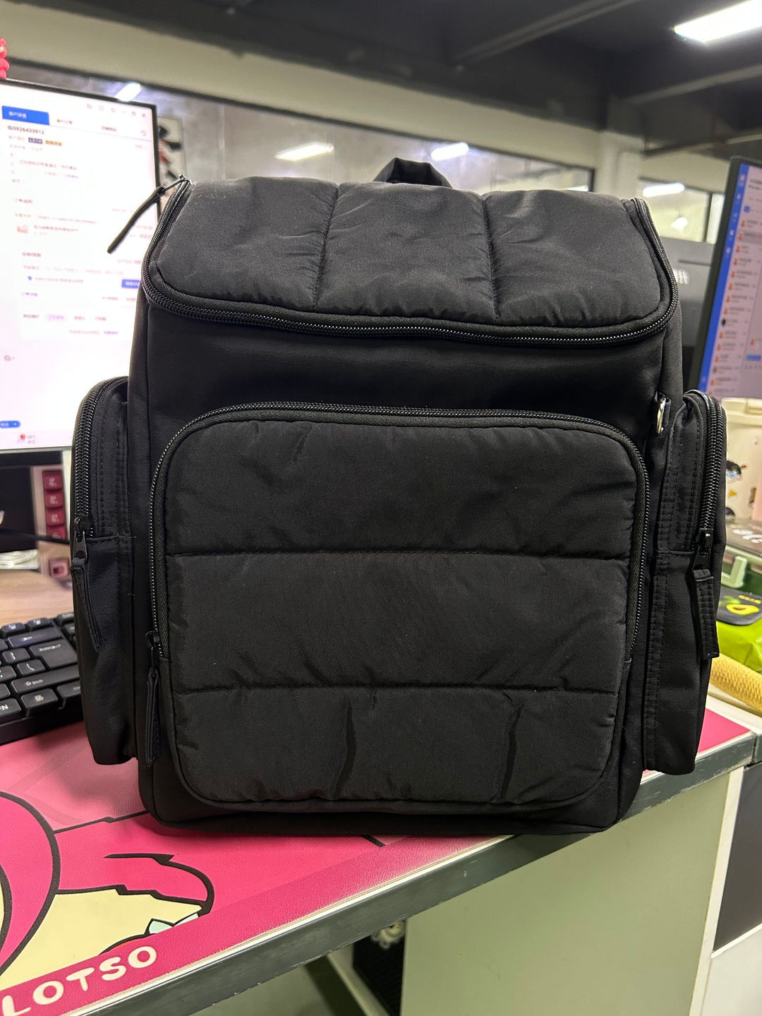 Insulated Multi-Pocket Backpack Bowlift