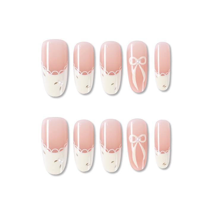 Elegant Press-On Nail Decoration Bowlift