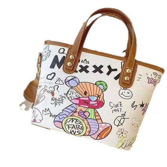 Creative Handbag in Colorful Art Style Bowlift
