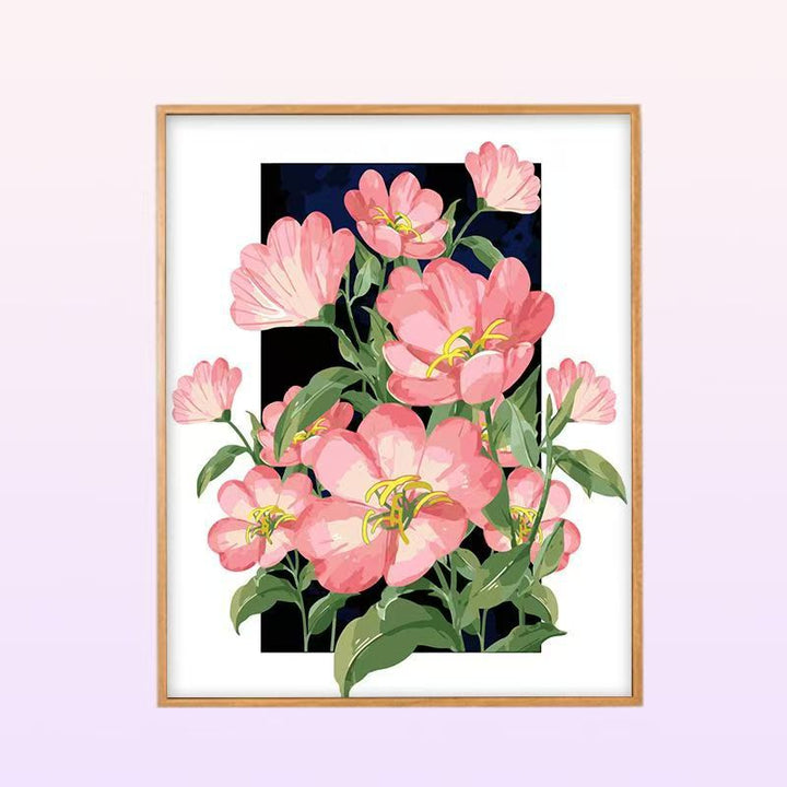 Floral Peony Illustration Wall Art Bowlift