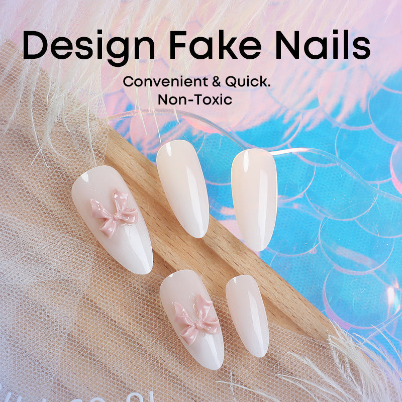 Creative Nail Art Set with Stylish Details Bowlift