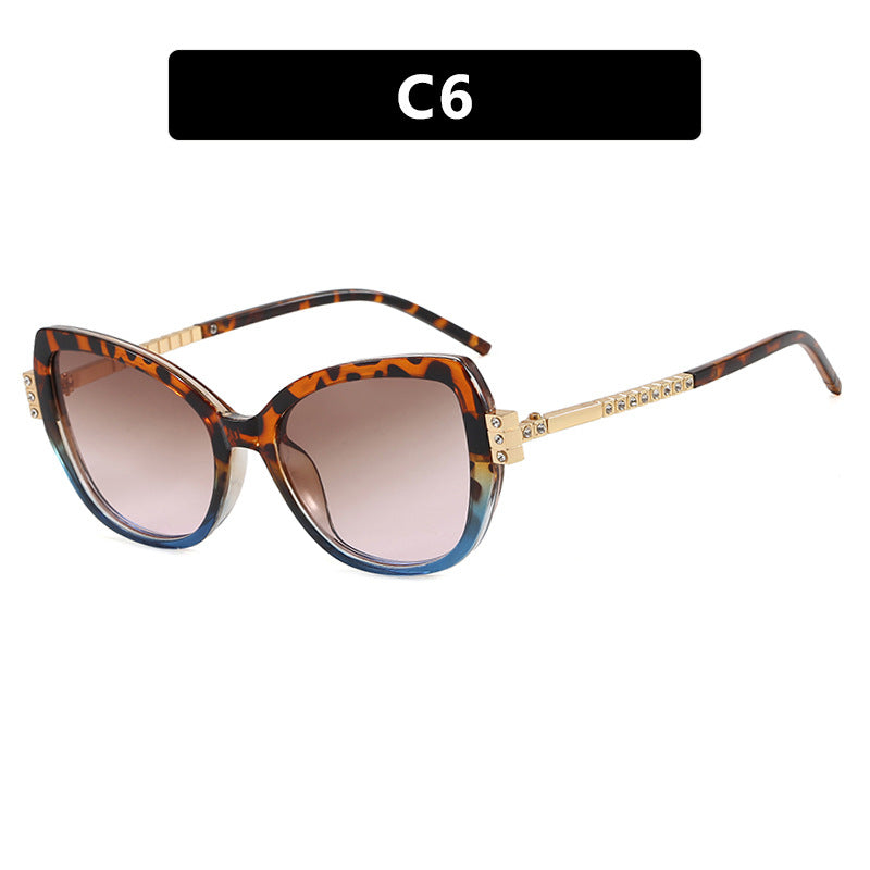 Women oversized sunglasses with protective UV filter and elegant accents Bowlift