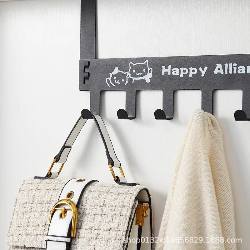 Decorative Animal-Themed Wall Hook Rack