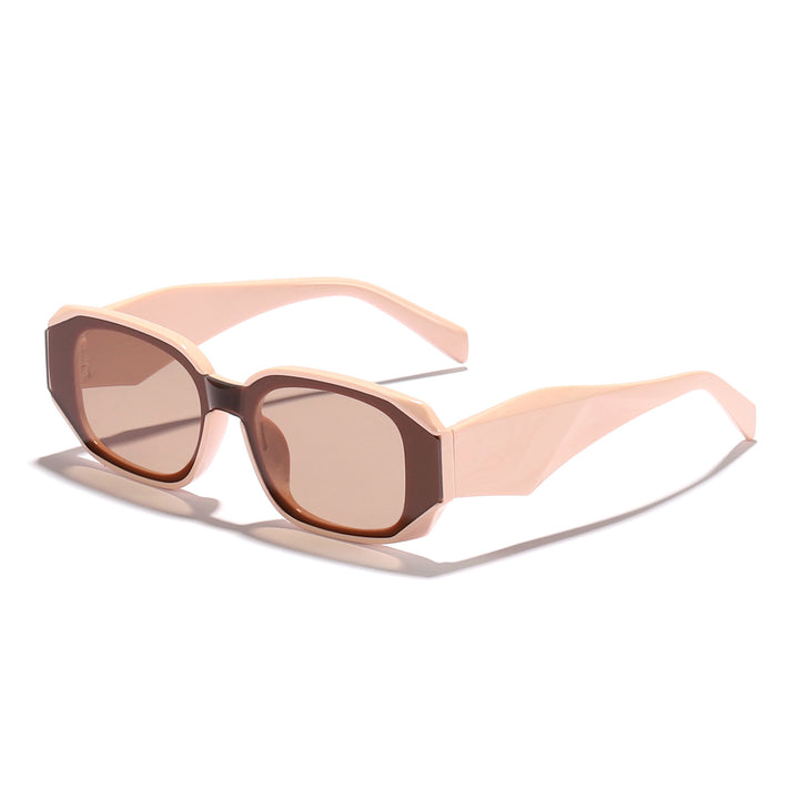 Ladies fashionable sunglasses in angular design with UV protection Bowlift