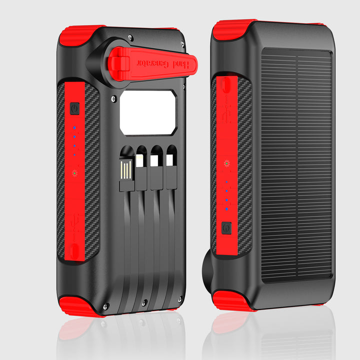 Solar-powered Power Bank by Bowlift