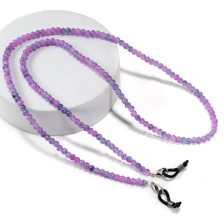 Adjustable Beaded Eyewear Chain Bowlift