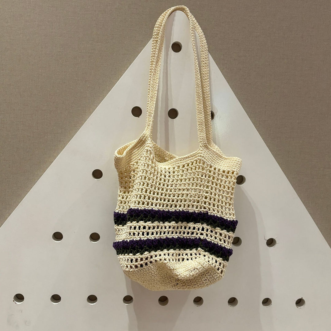 Hand-knotted shoulder bag Bowlift