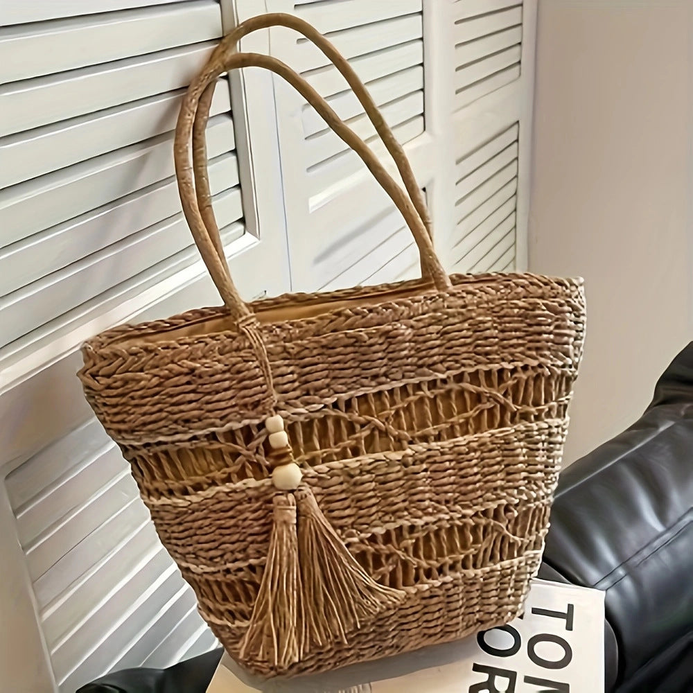 Stylish and Spacious Macrame Bag Bowlift