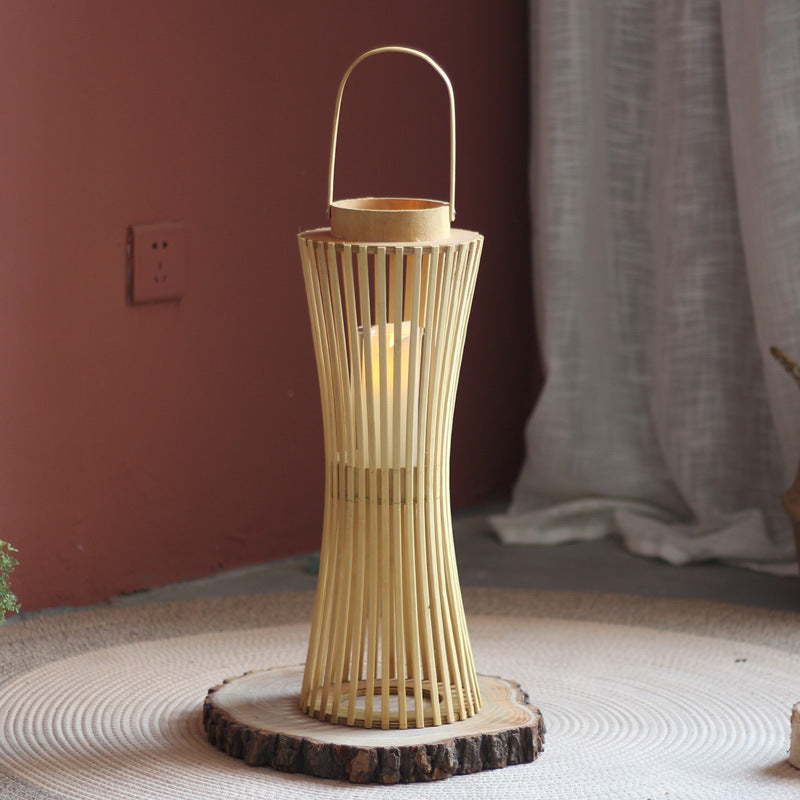 Modern lantern with braided design Bowlift