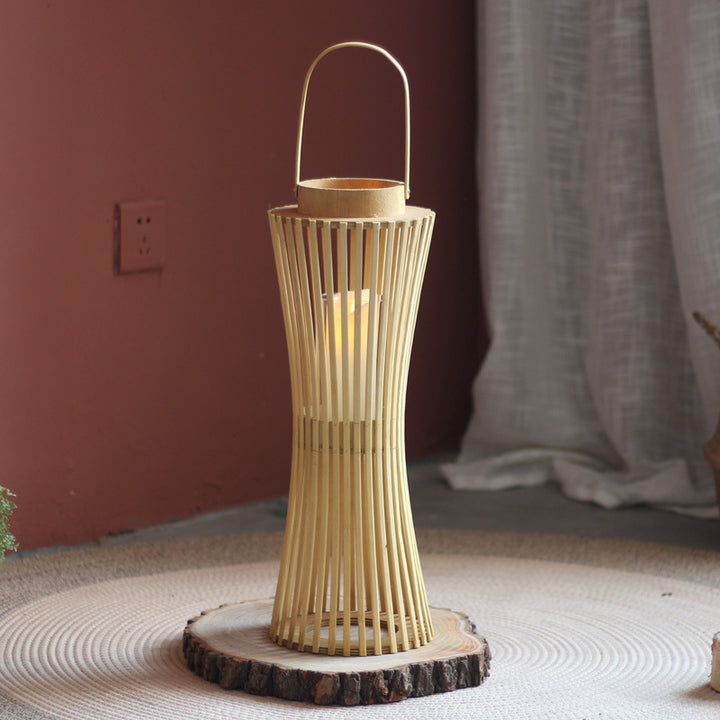 Modern lantern with braided design Bowlift