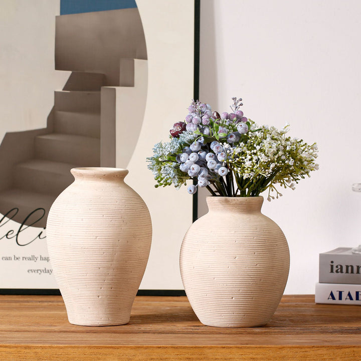 Artistic Ceramic Vase Bowlift