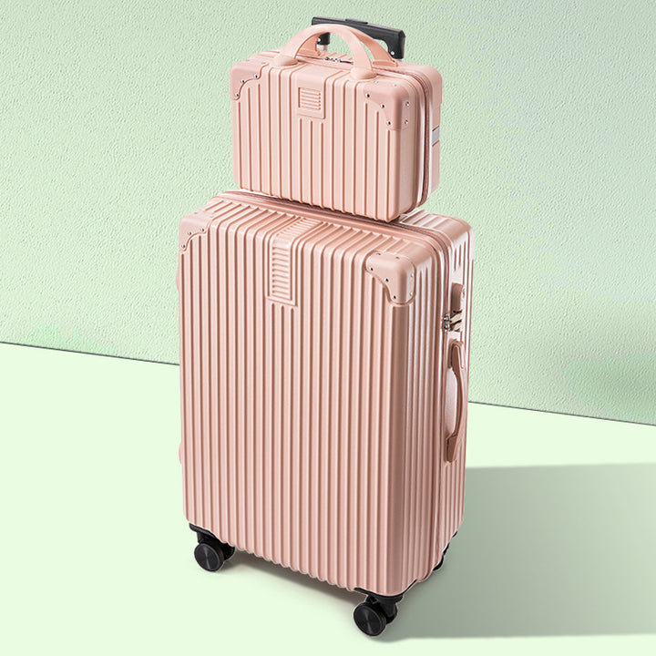 Women's Premium Travel Trolley with Multi-Directional Wheels Bowlift