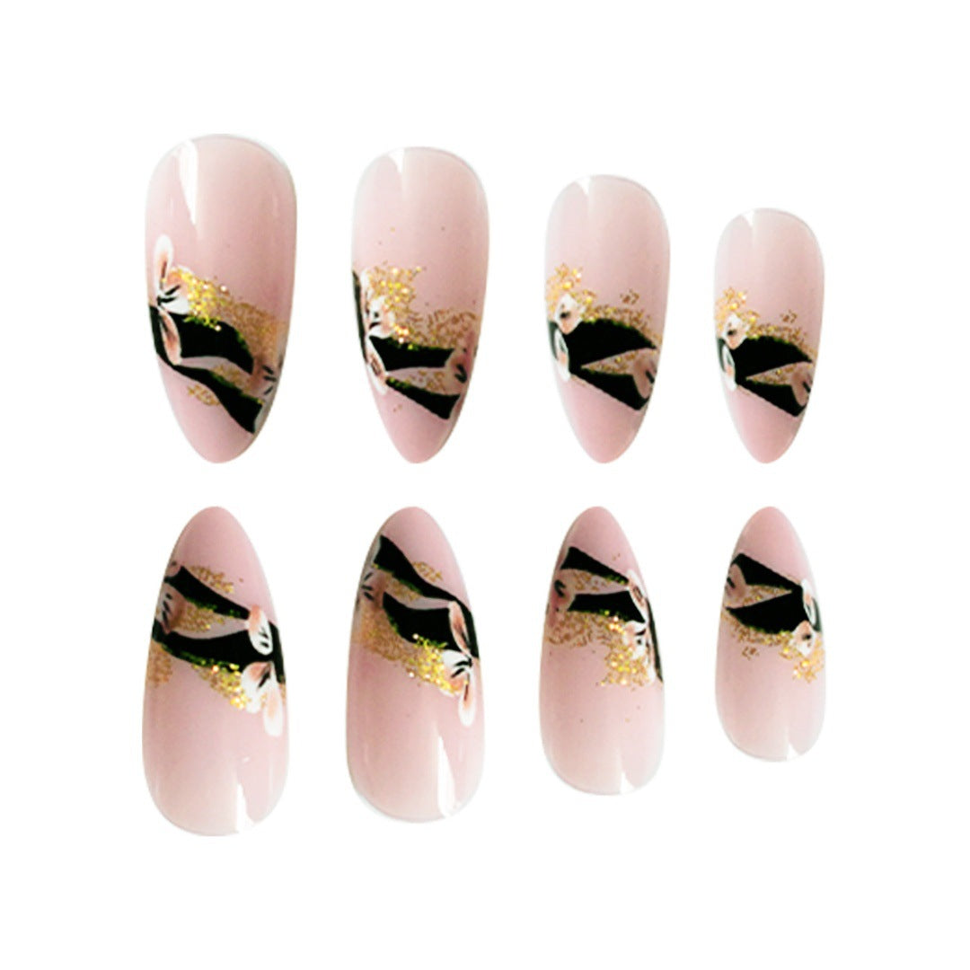 Elegant Floral Nail Art Extensions Bowlift 1787913882