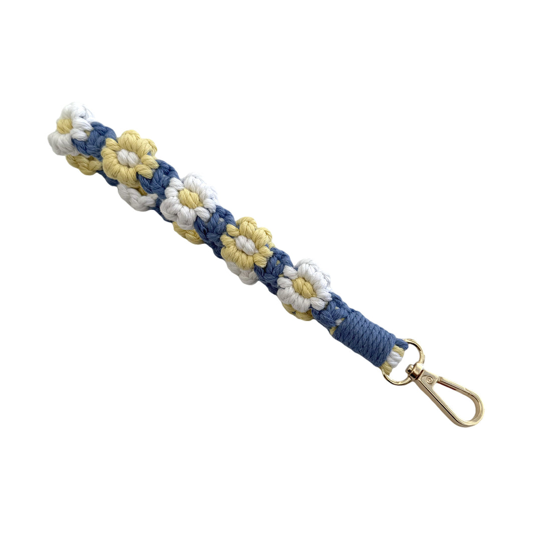 Floral Macrame Keychain Strap Bowlift 1788942629