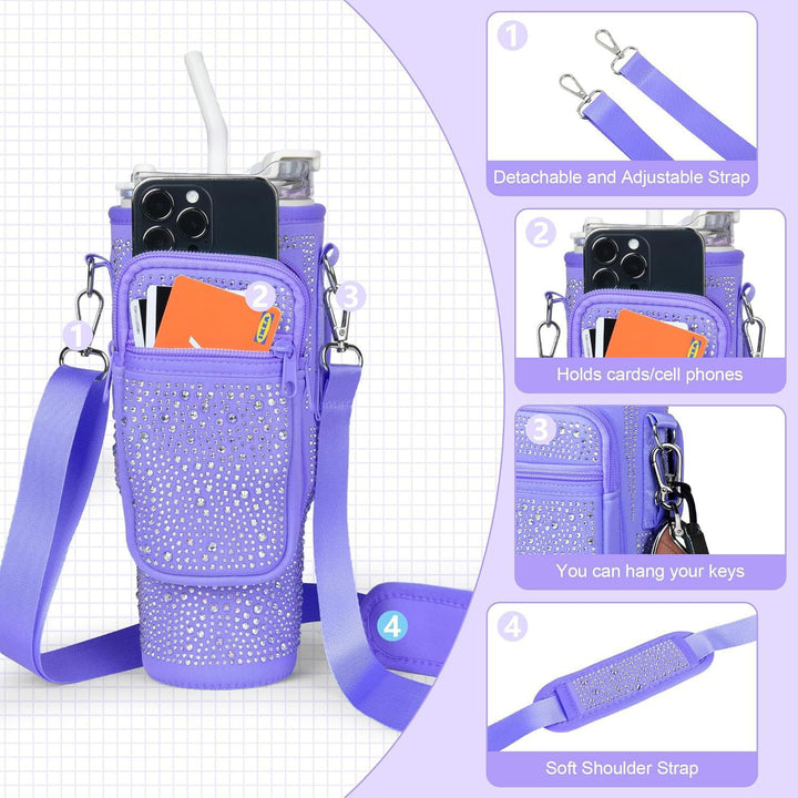 Women's multifunctional drink carrier bag Bowlift