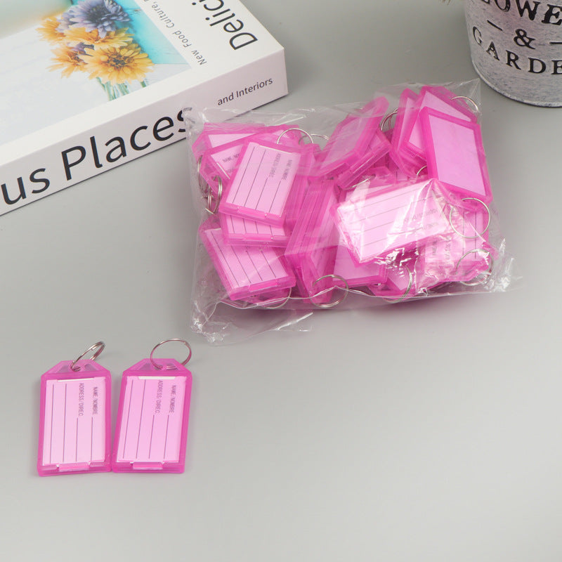 Unisex writable label tags Bowlift