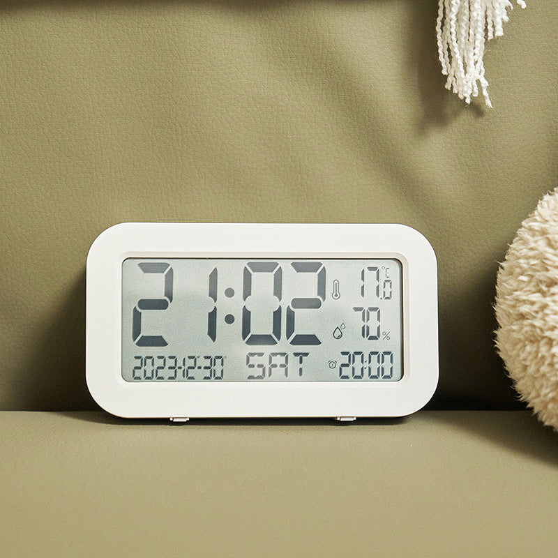 Digital Multi-Function Alarm Clock with Weather Display Bowlift